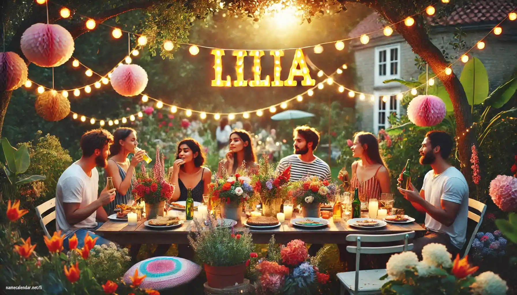 Nimipäivän ja nimen juhliminen - Lilia