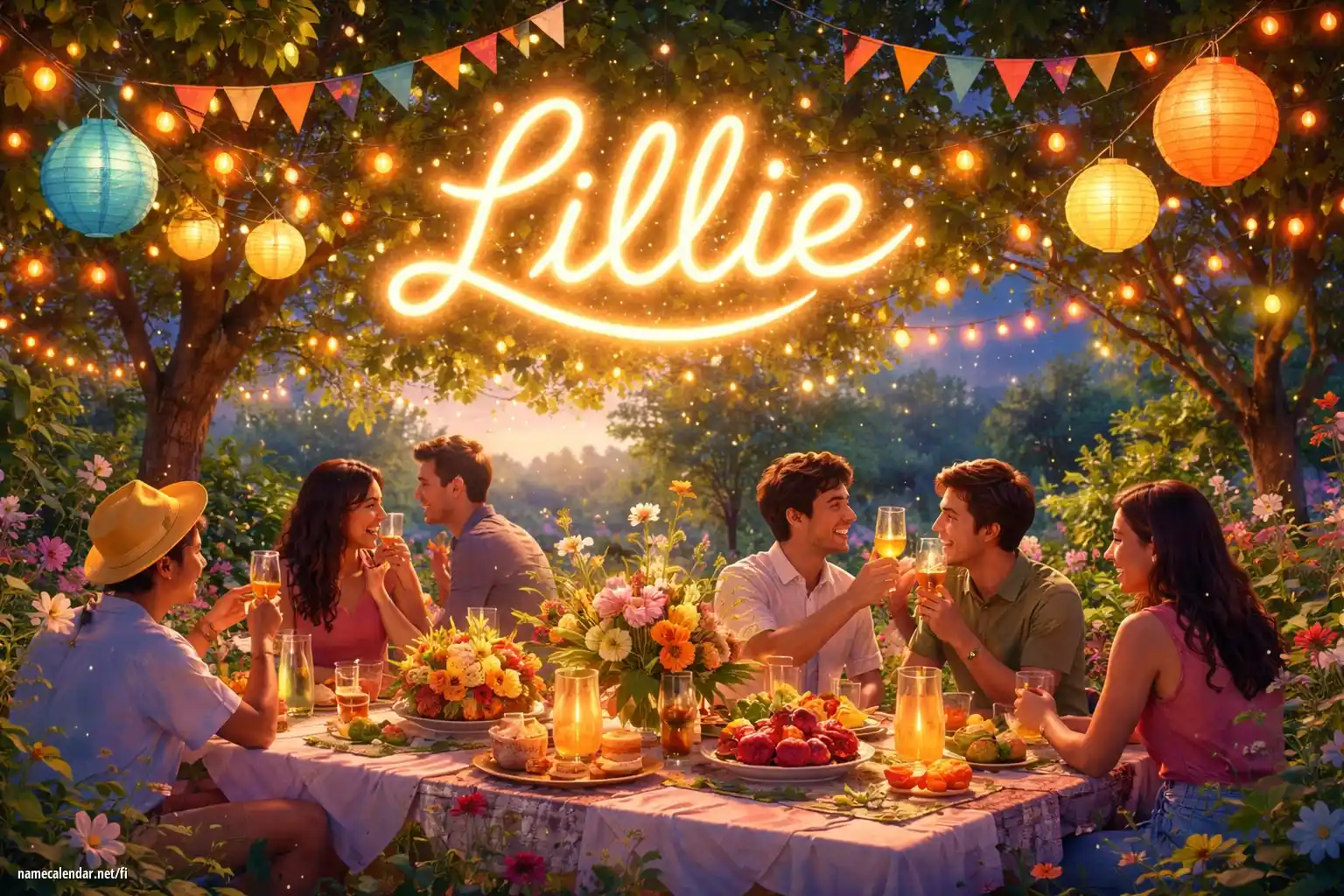 Nimipäivän ja nimen juhliminen - Lillie