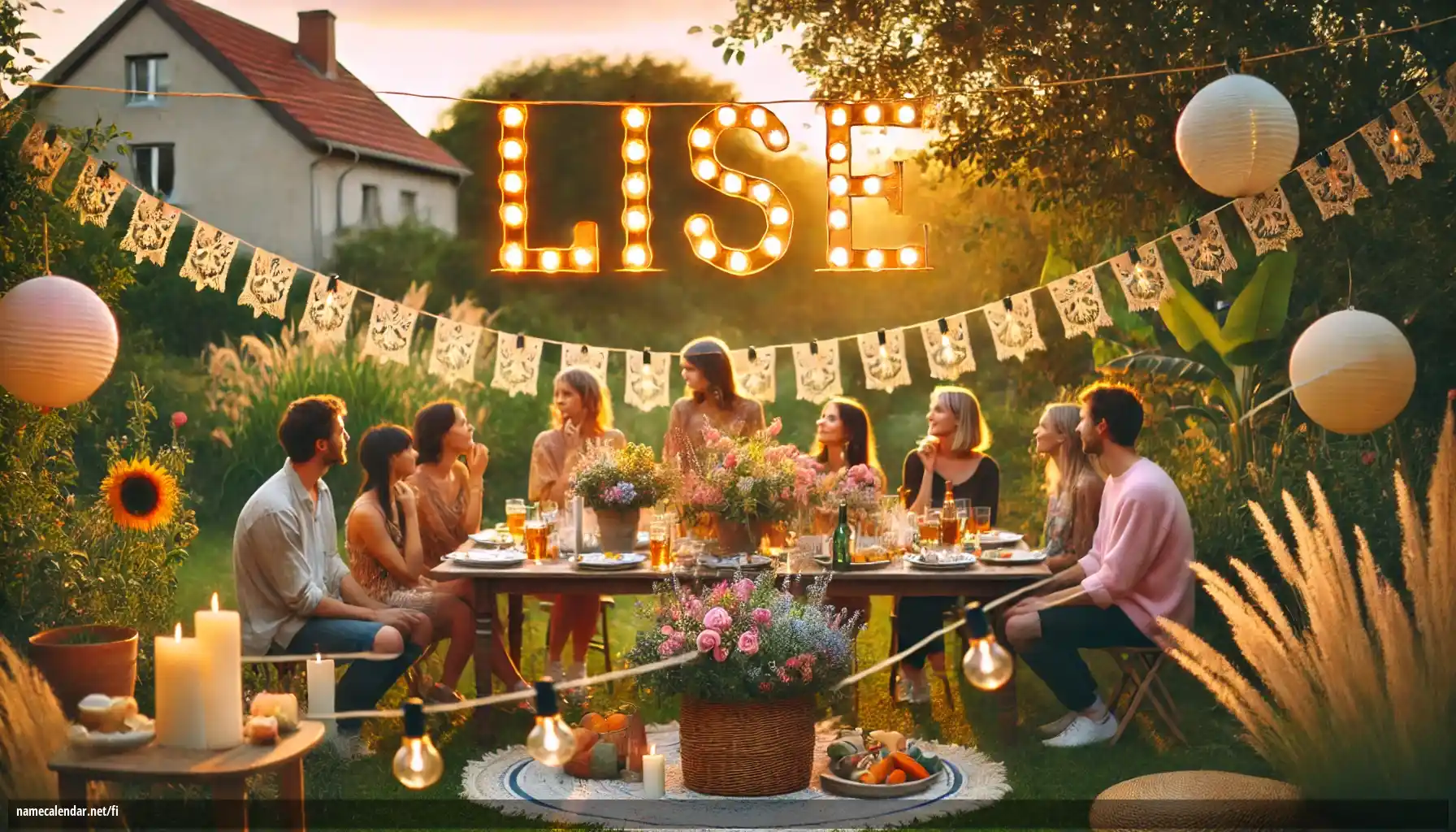 Nimipäivän ja nimen juhliminen - Lise