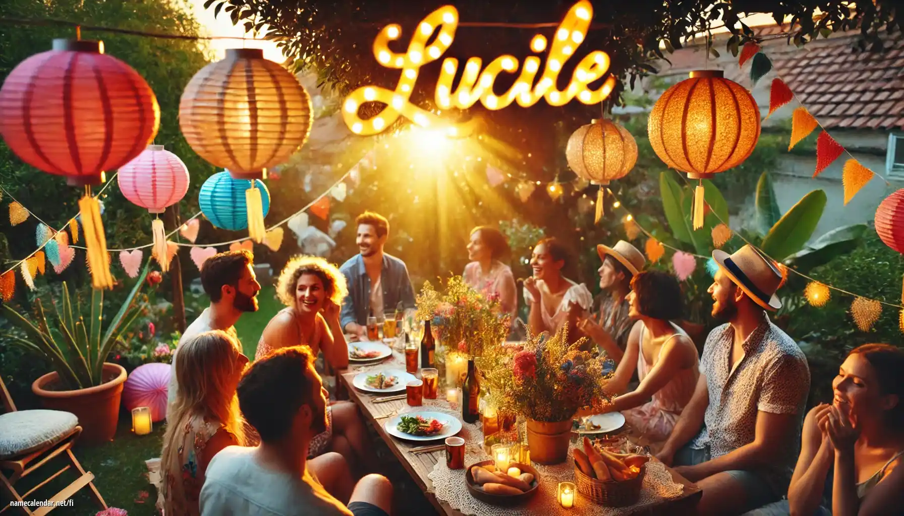 Nimipäivän ja nimen juhliminen - Lucile