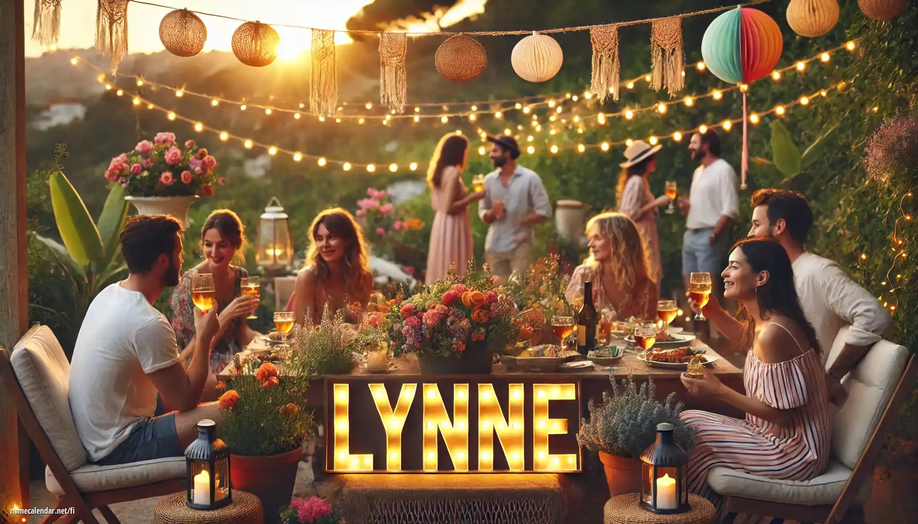 Nimipäivän ja nimen juhliminen - Lynne