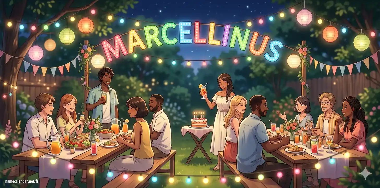 Nimipäivän ja nimen juhliminen - Marcellinus