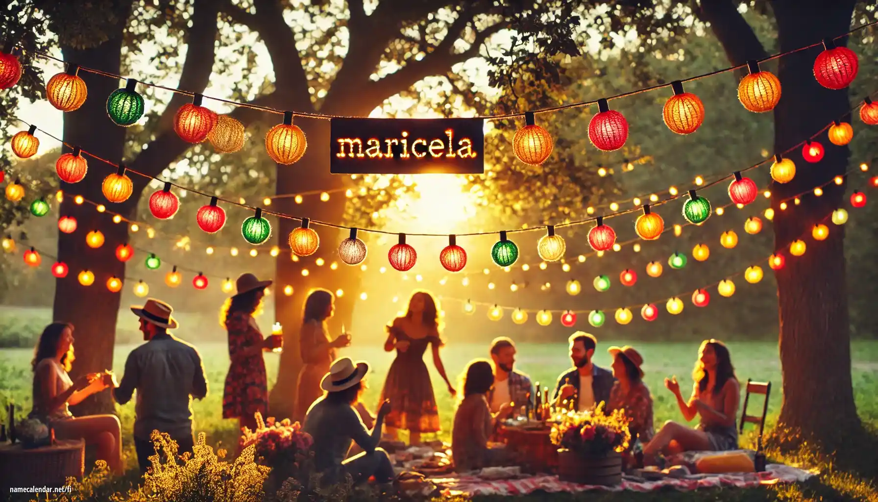 Nimipäivän ja nimen juhliminen - Maricela