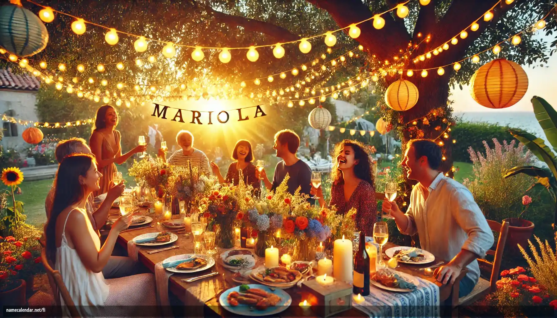Nimipäivän ja nimen juhliminen - Mariola