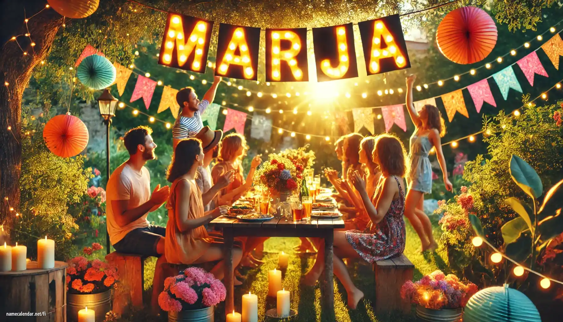 Nimipäivän ja nimen juhliminen - Marja