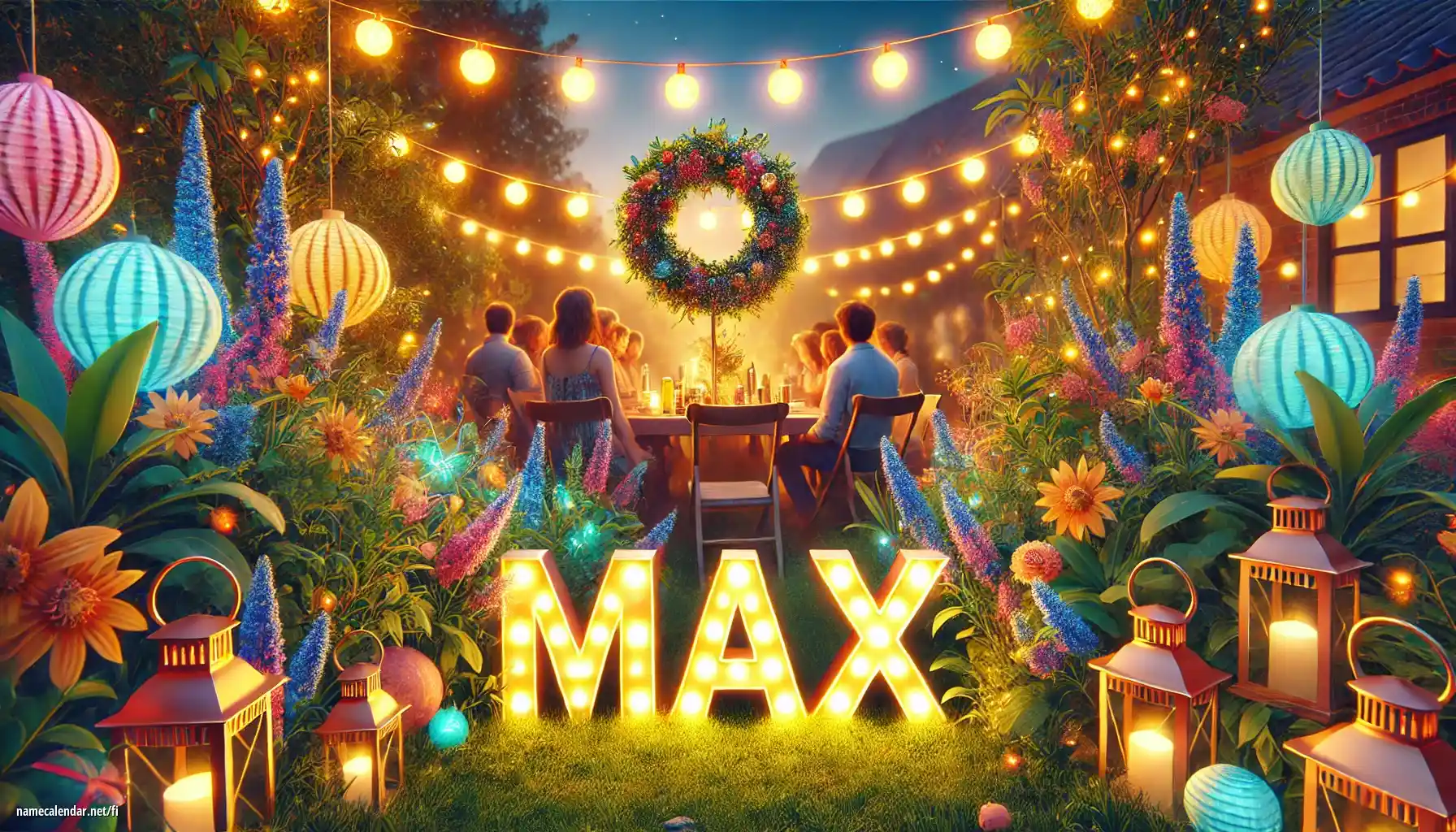 Nimipäivän ja nimen juhliminen - Max