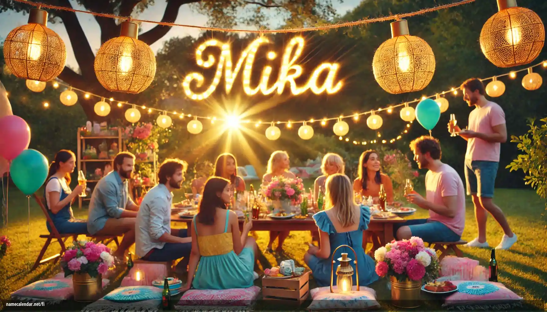 Nimipäivän ja nimen juhliminen - Mika