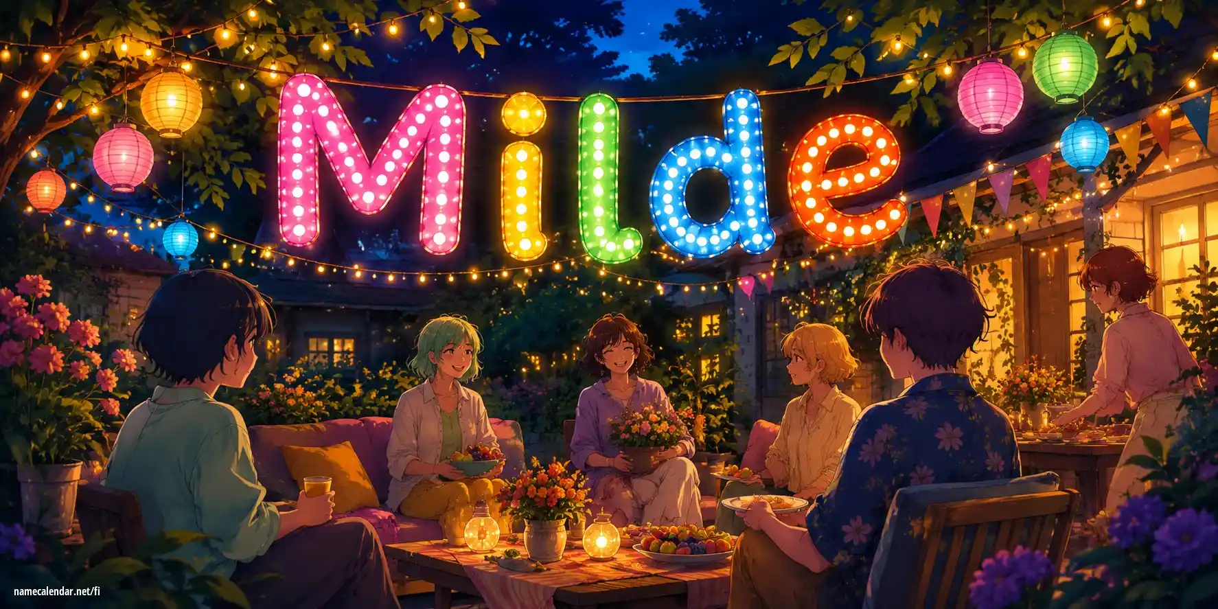 Nimipäivän ja nimen juhliminen - Milde