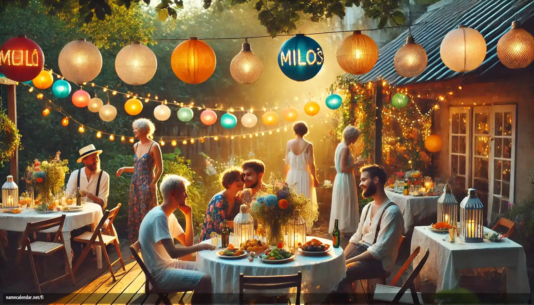 Nimipäivän ja nimen juhliminen - Milos