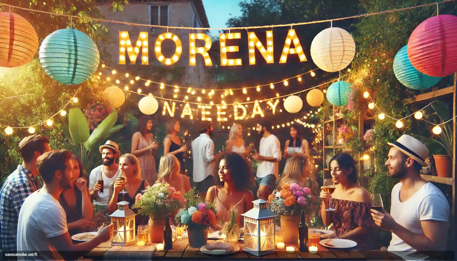 Nimipäivän ja nimen juhliminen - Morena