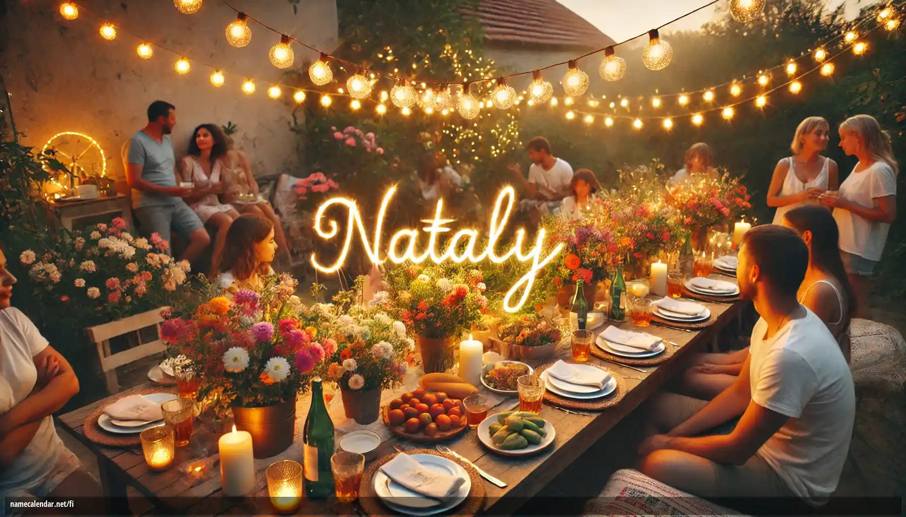 Nimipäivän ja nimen juhliminen - Nataly