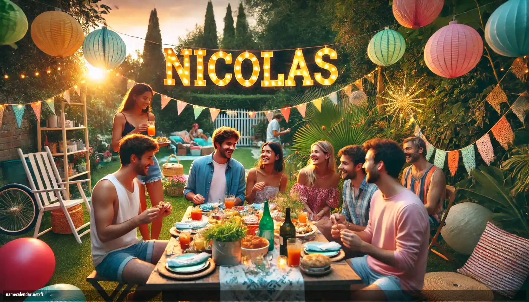 Nimipäivän ja nimen juhliminen - Nicolas