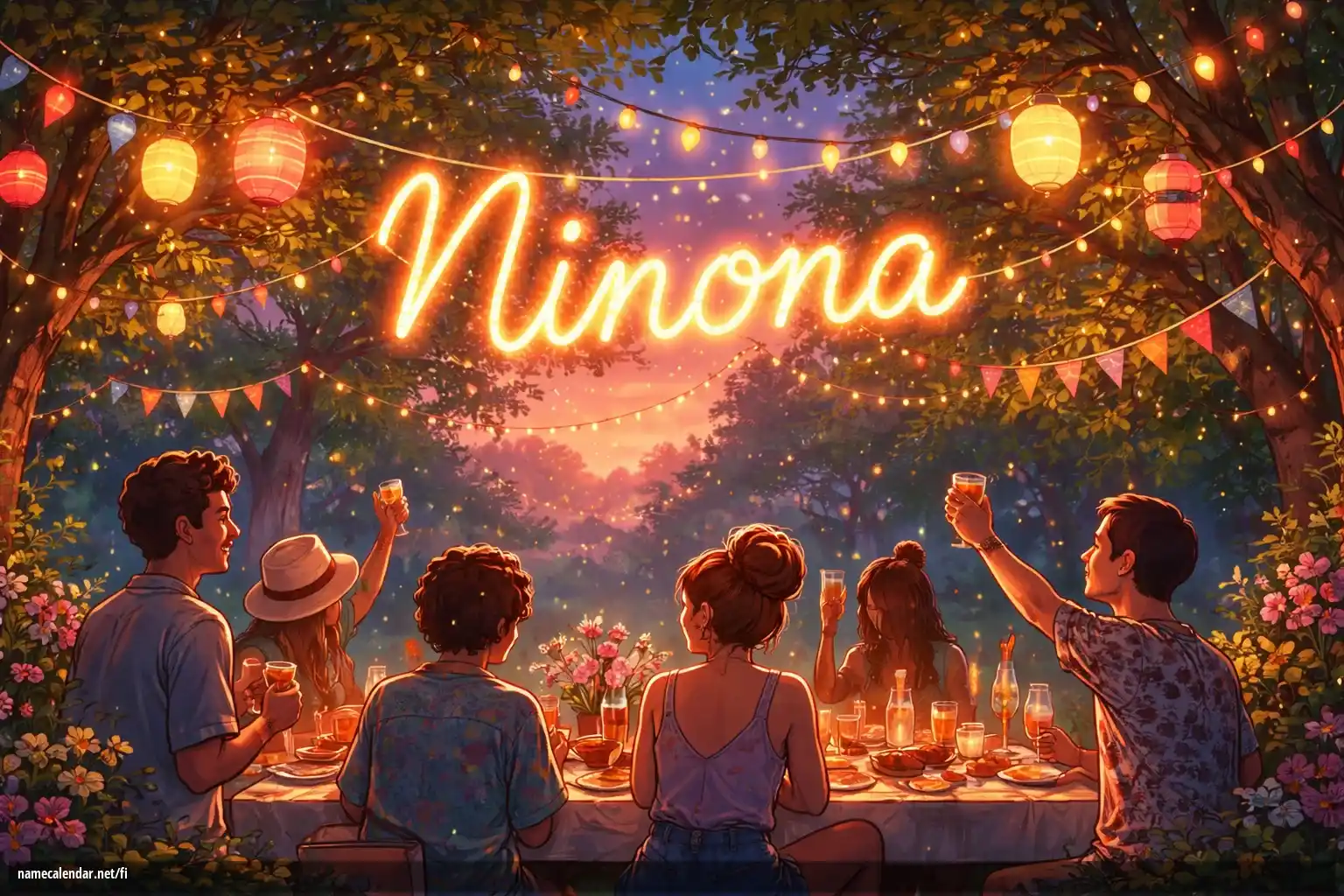 Nimipäivän ja nimen juhliminen - Ninona