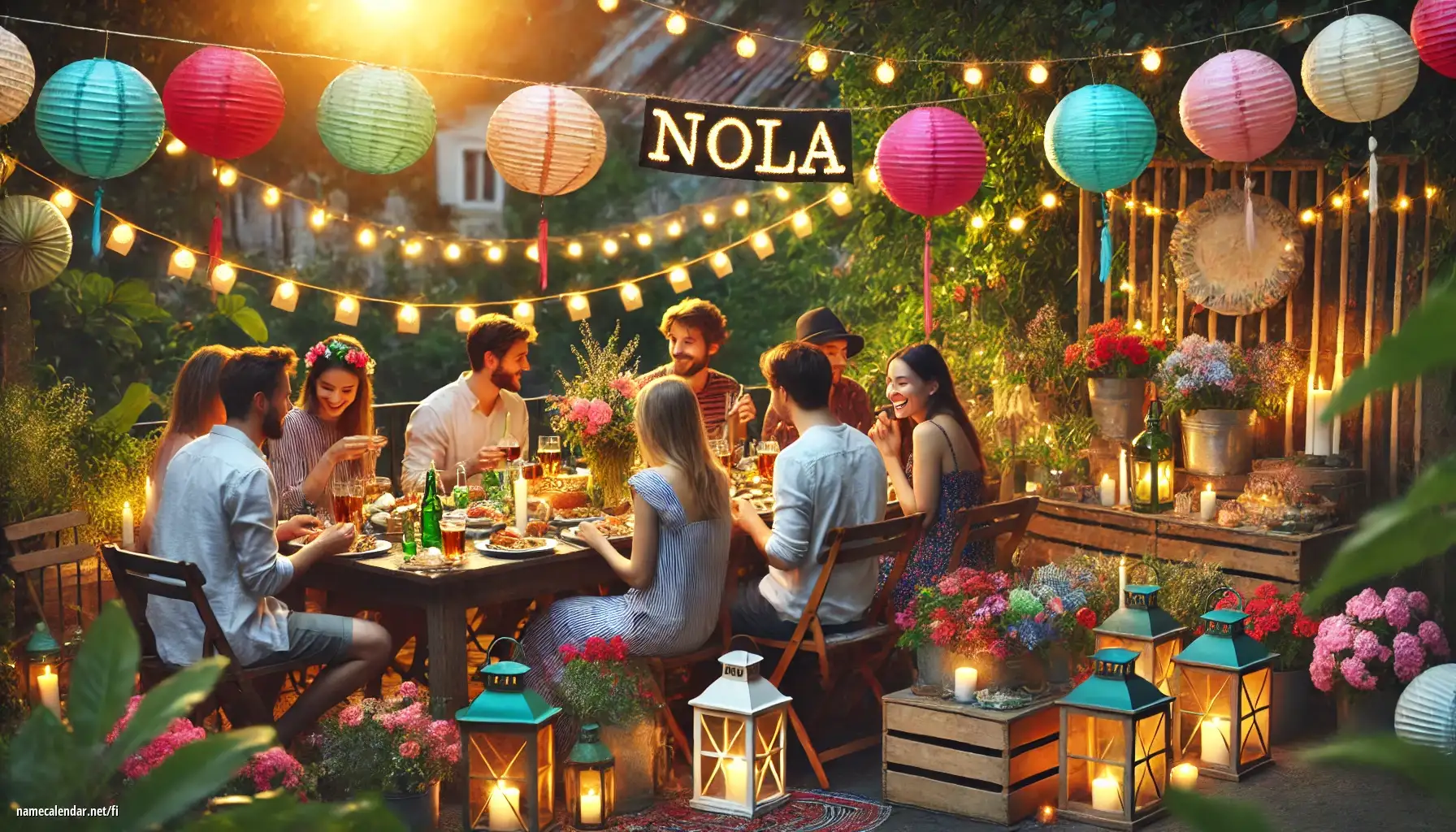 Nimipäivän ja nimen juhliminen - Nola