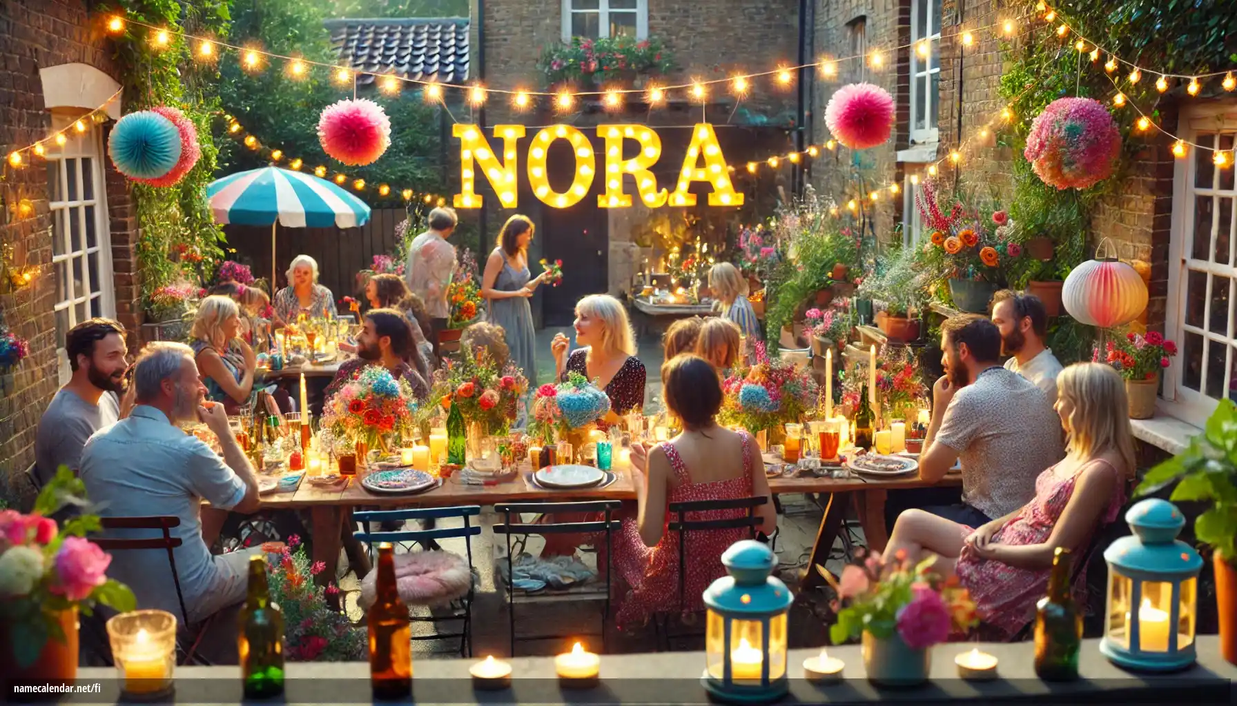 Nimipäivän ja nimen juhliminen - Nora