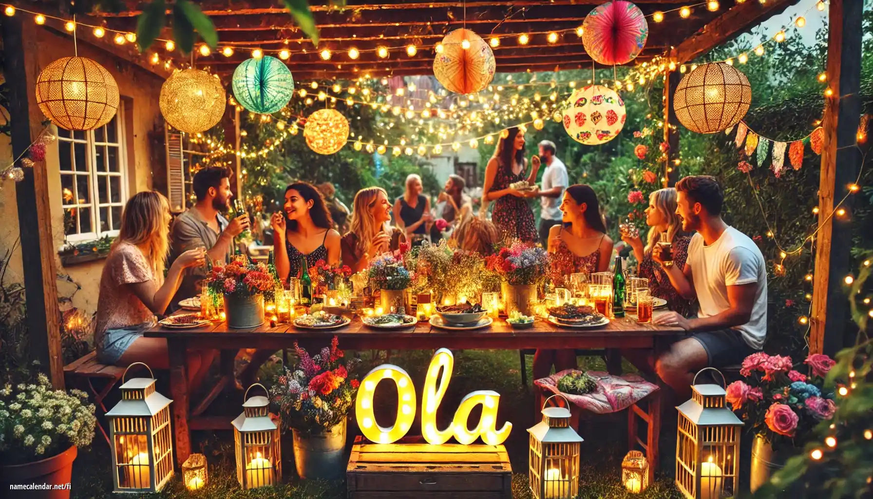 Nimipäivän ja nimen juhliminen - Ola