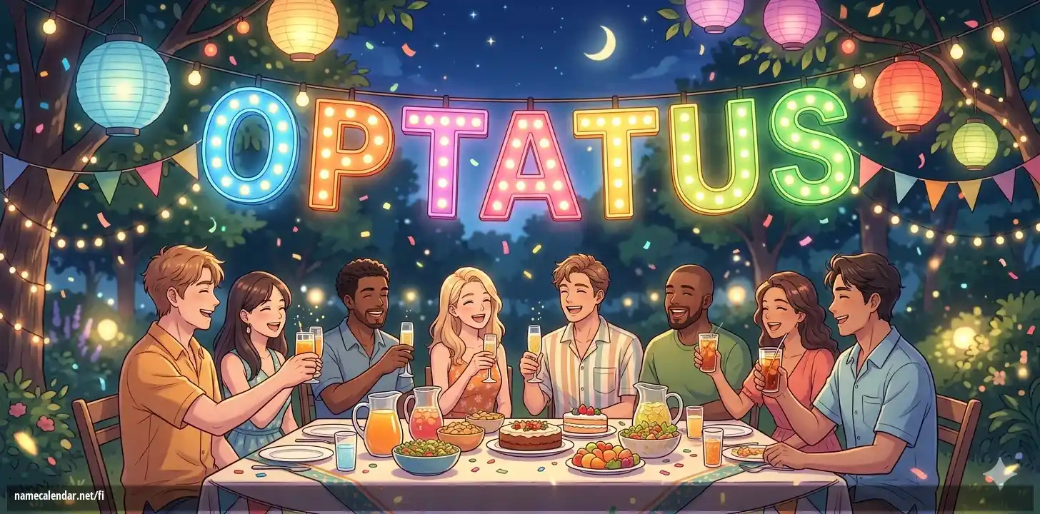 Nimipäivän ja nimen juhliminen - Optatus