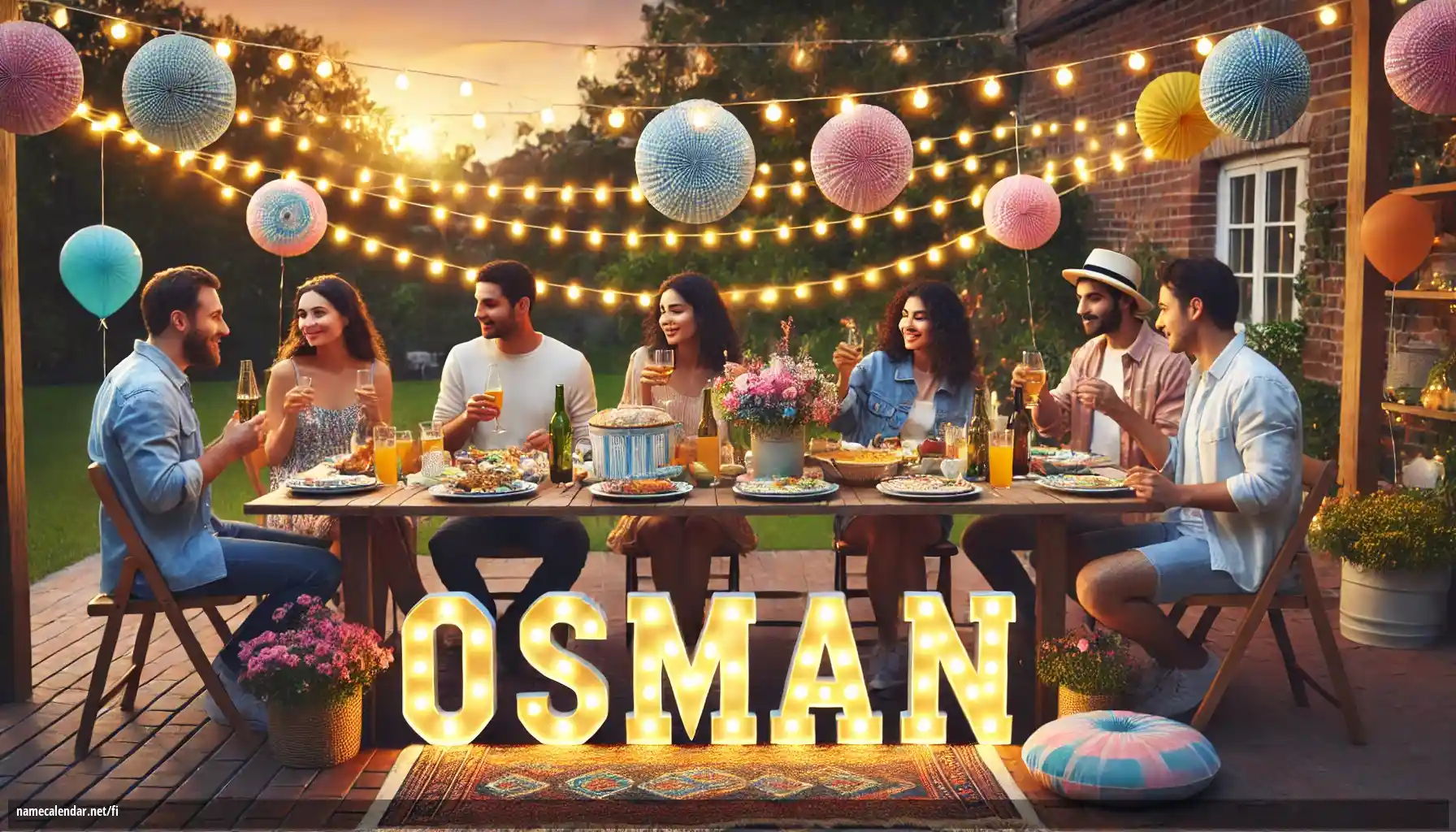 Nimipäivän ja nimen juhliminen - Osman