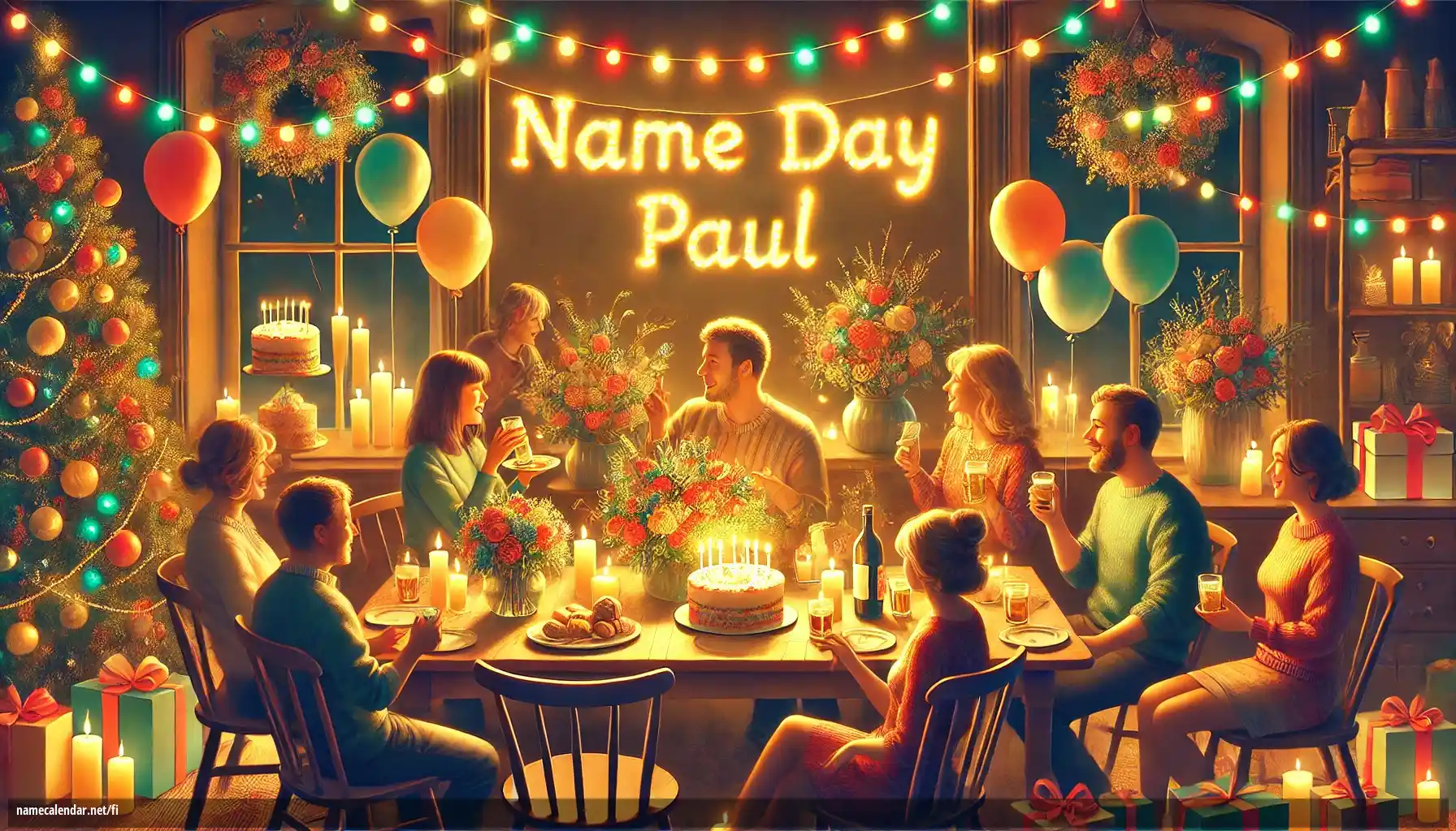 Nimipäivän ja nimen juhliminen - Paul