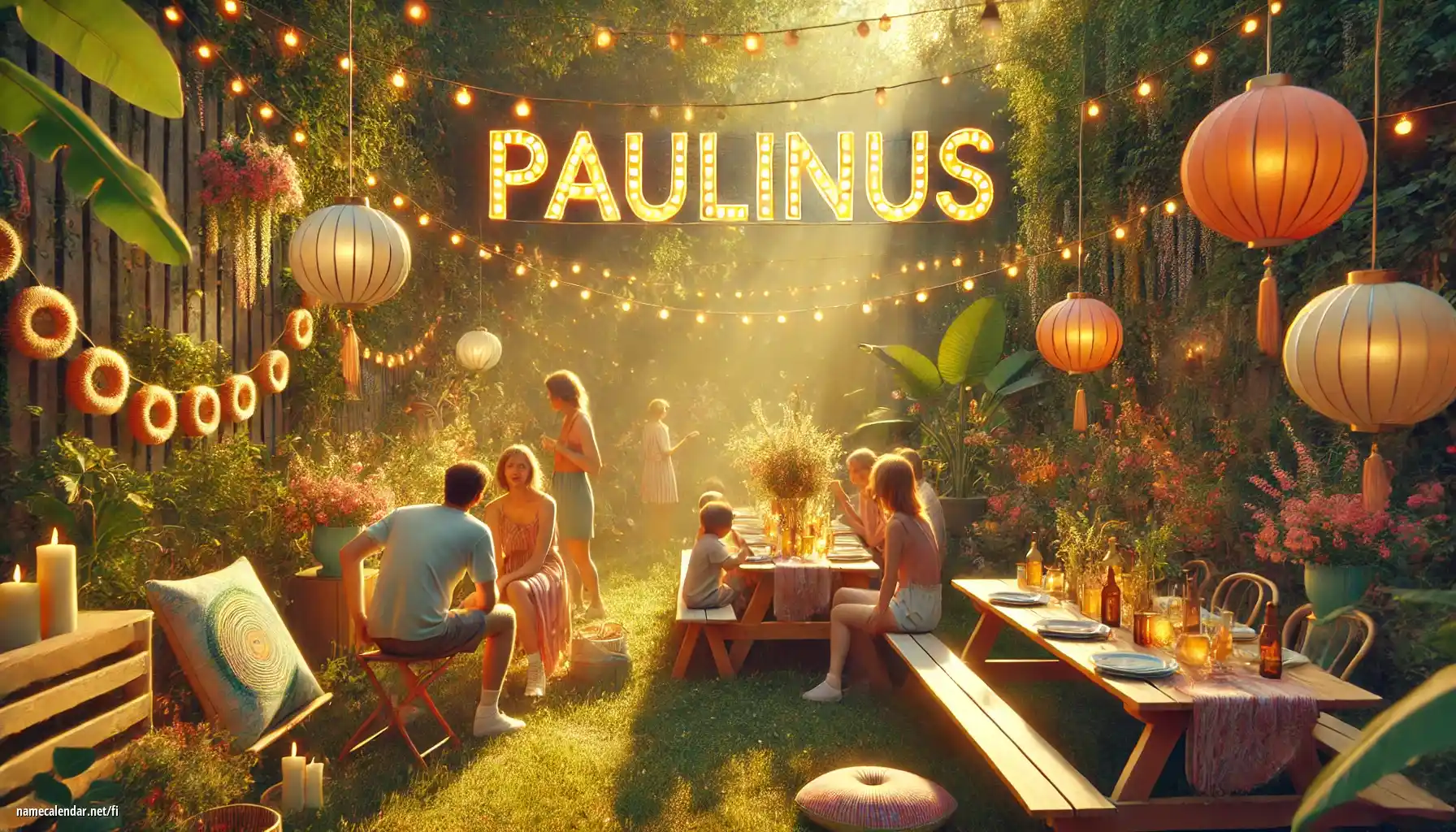 Nimipäivän ja nimen juhliminen - Paulinus