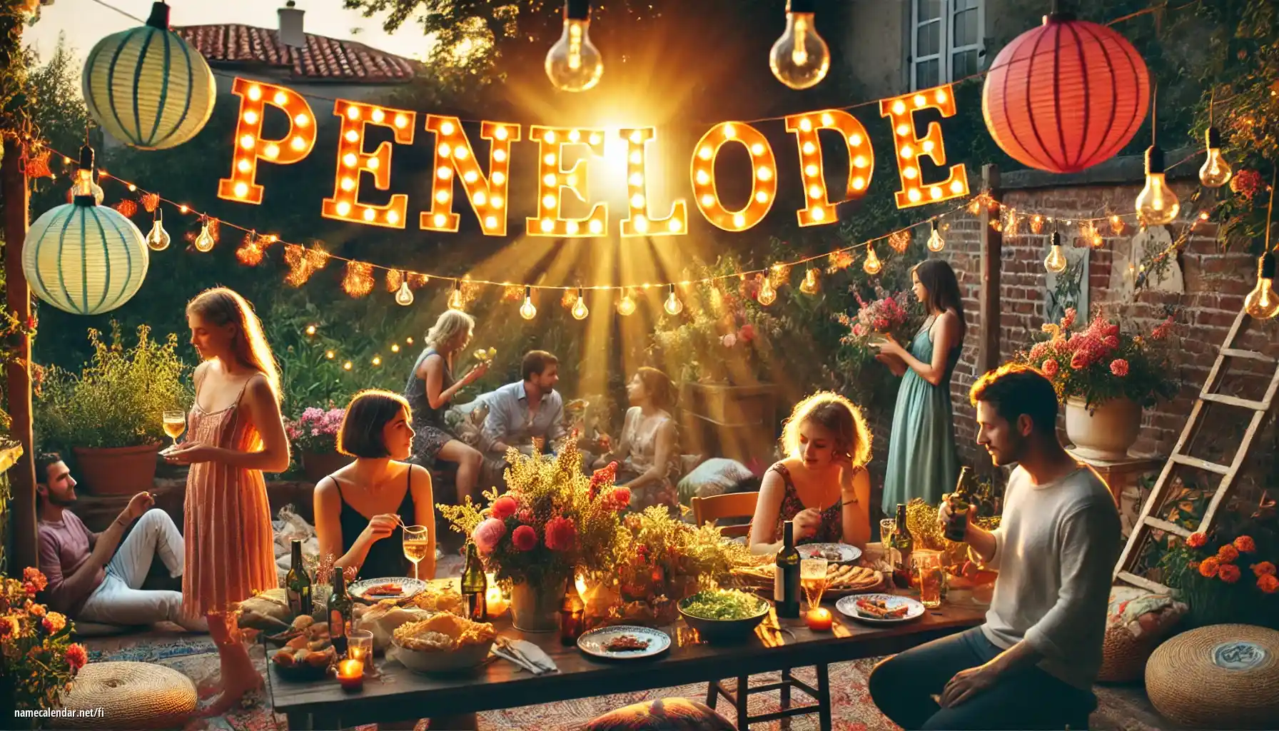 Nimipäivän ja nimen juhliminen - Penelope