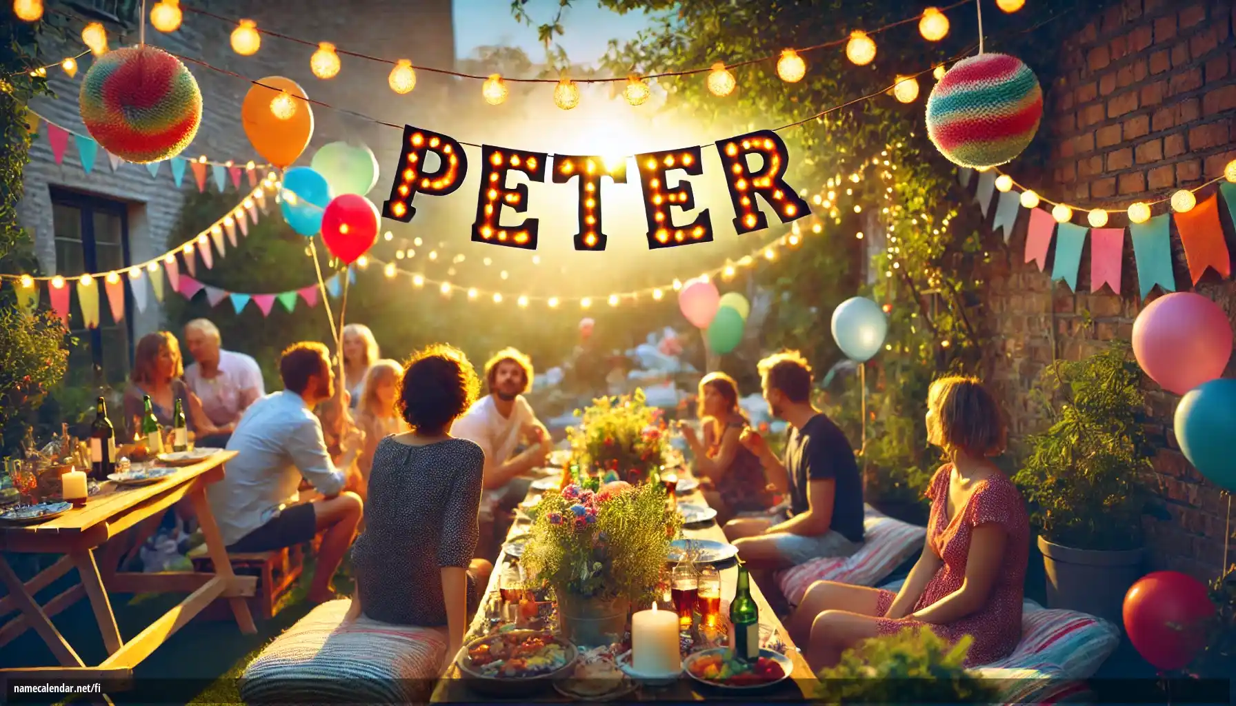 Nimipäivän ja nimen juhliminen - Peter