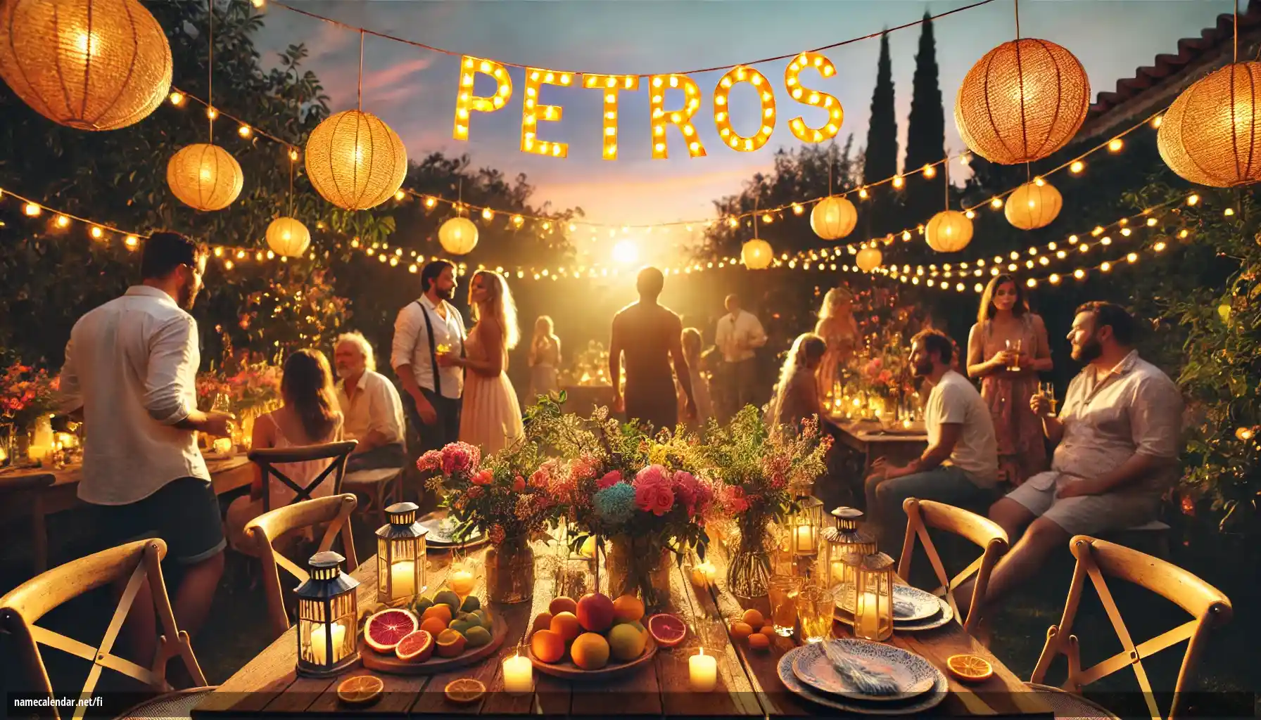 Nimipäivän ja nimen juhliminen - Petros