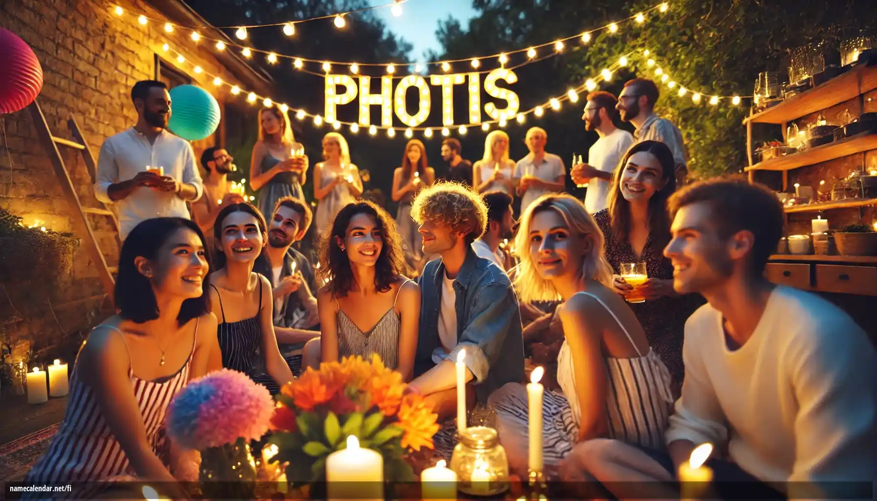 Nimipäivän ja nimen juhliminen - Photis