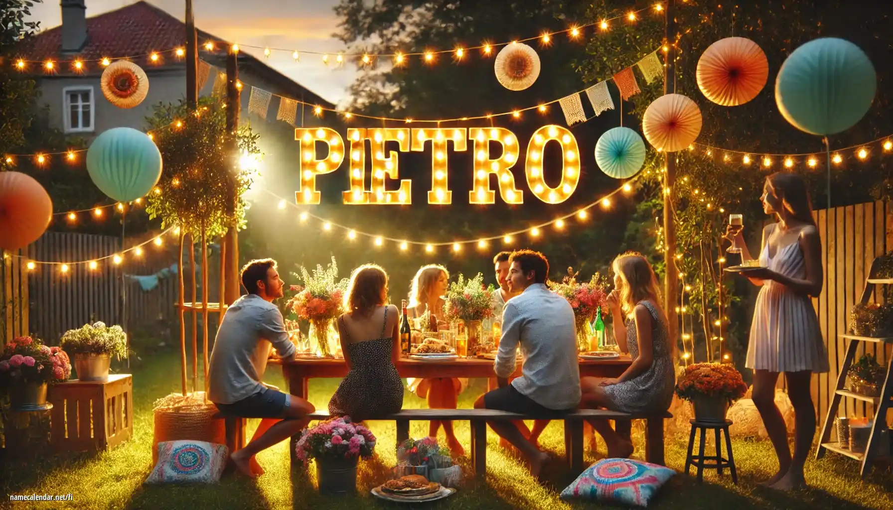 Nimipäivän ja nimen juhliminen - Pietro