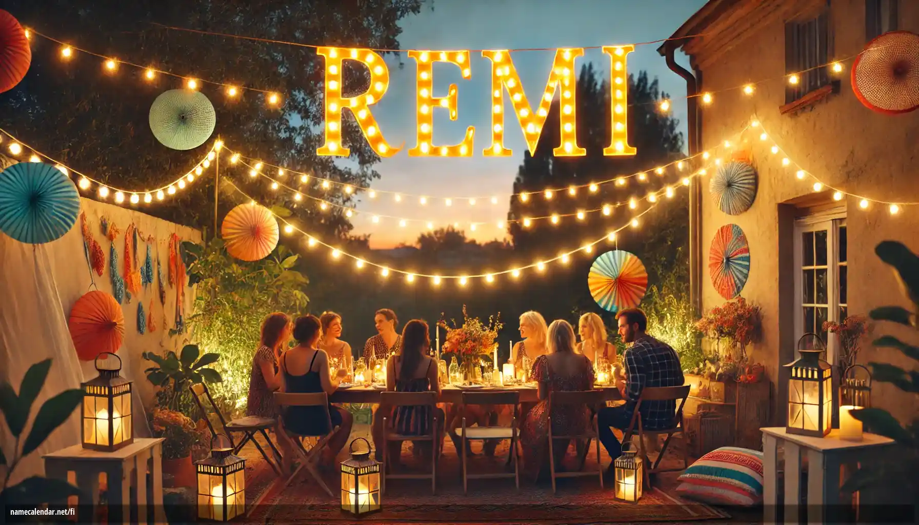 Nimipäivän ja nimen juhliminen - Rémi