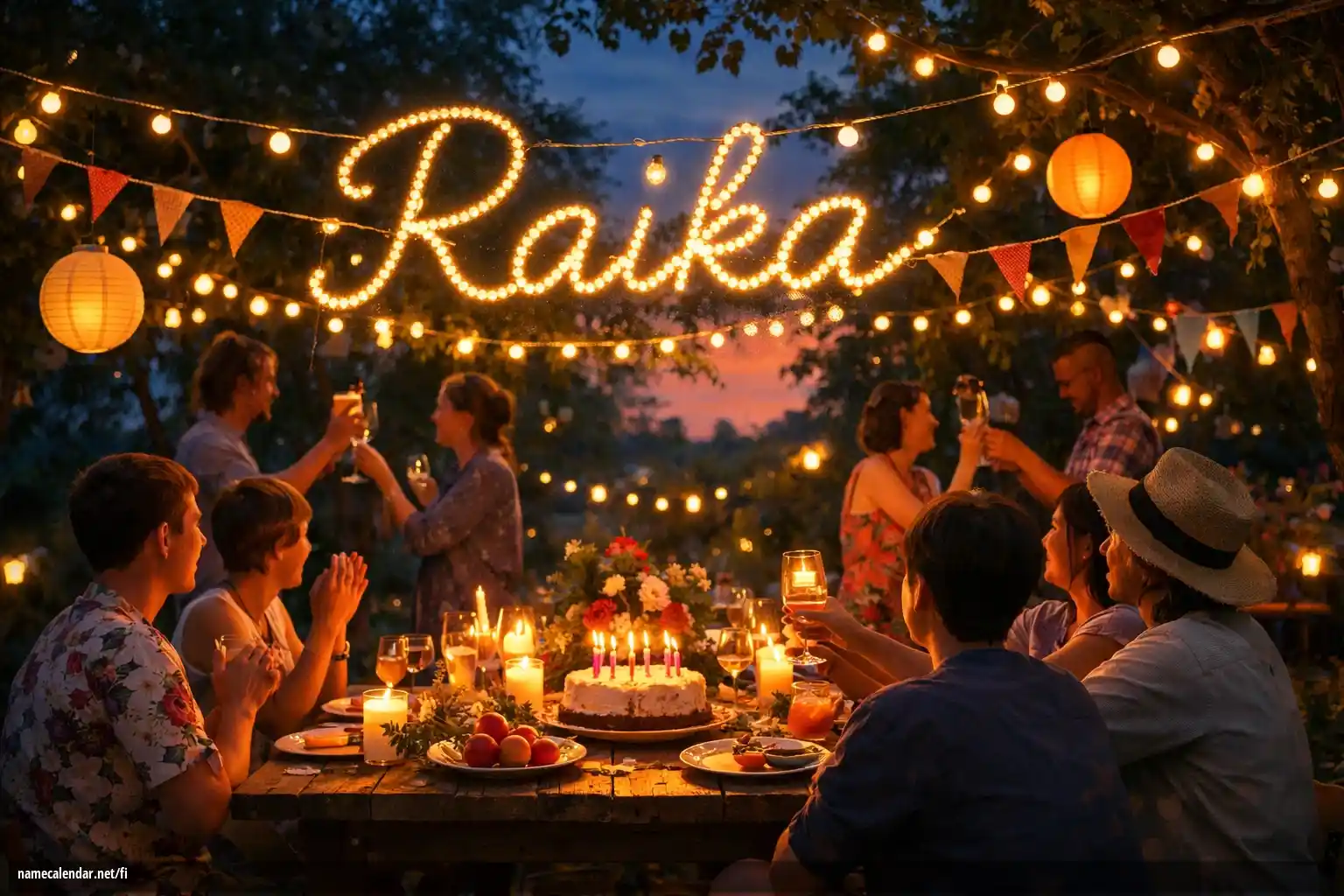 Nimipäivän ja nimen juhliminen - Raika