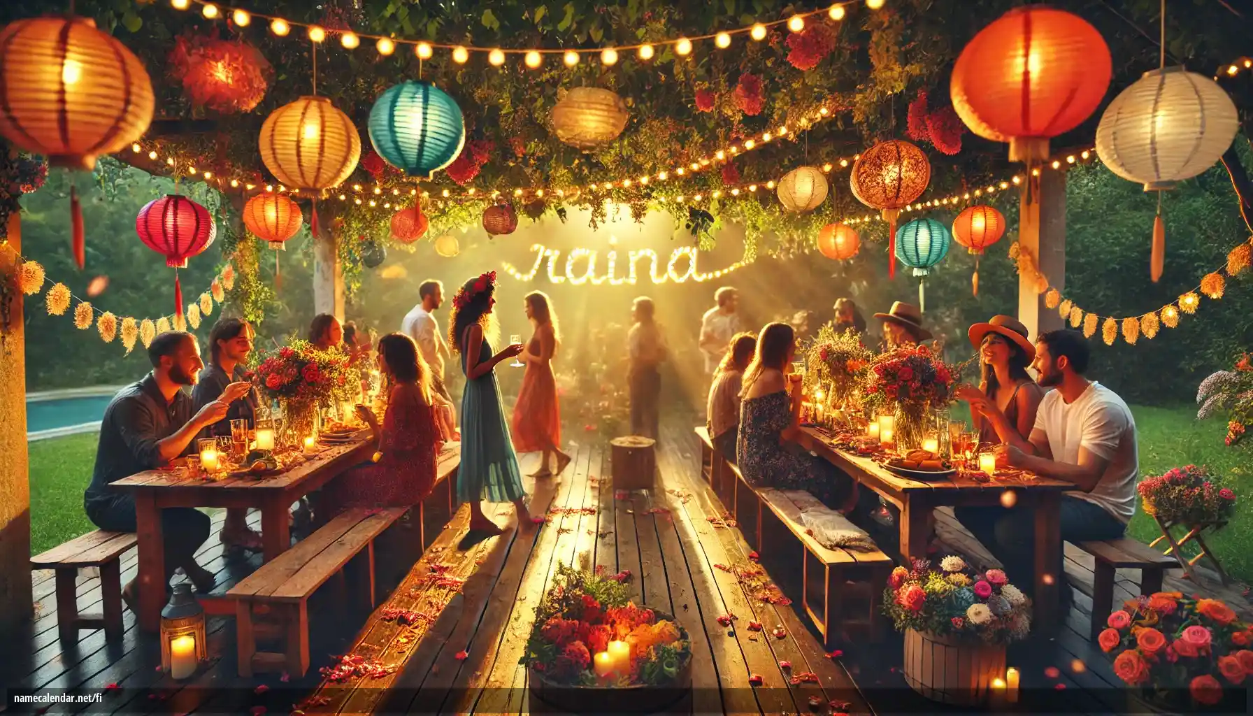 Nimipäivän ja nimen juhliminen - Raina