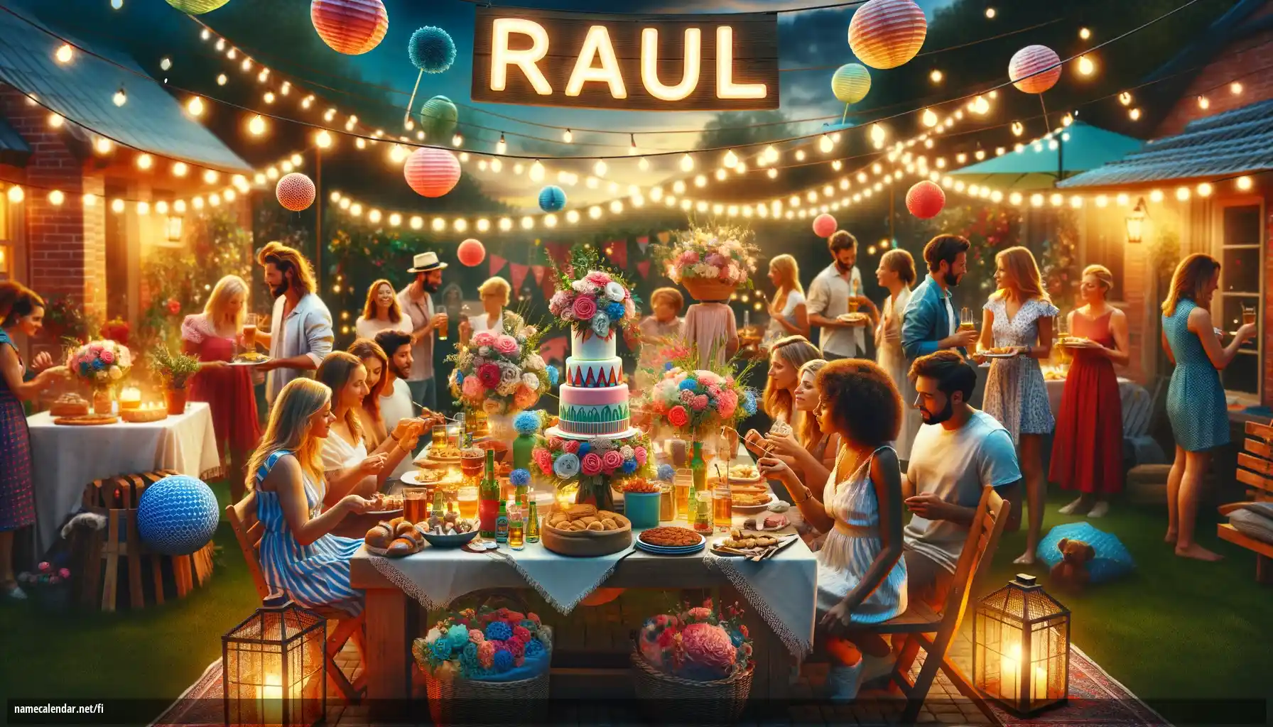 Nimipäivän ja nimen juhliminen - Raul