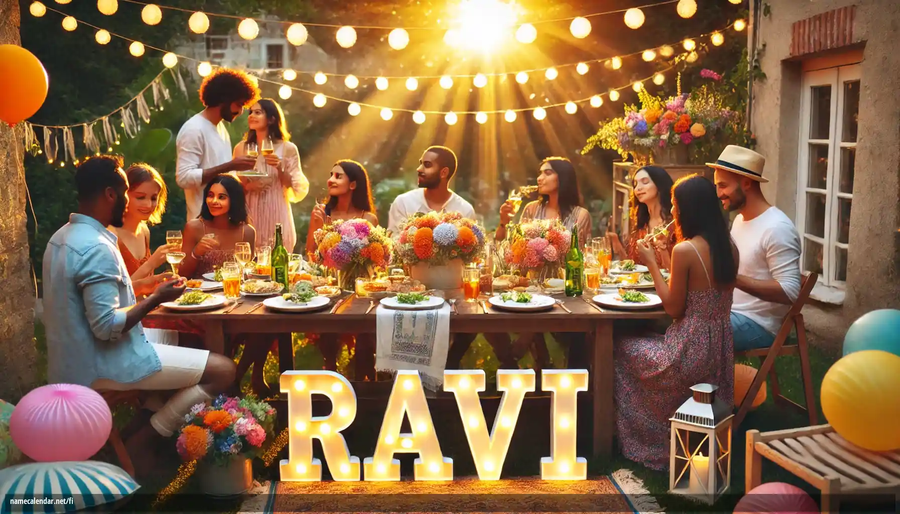 Nimipäivän ja nimen juhliminen - Ravi