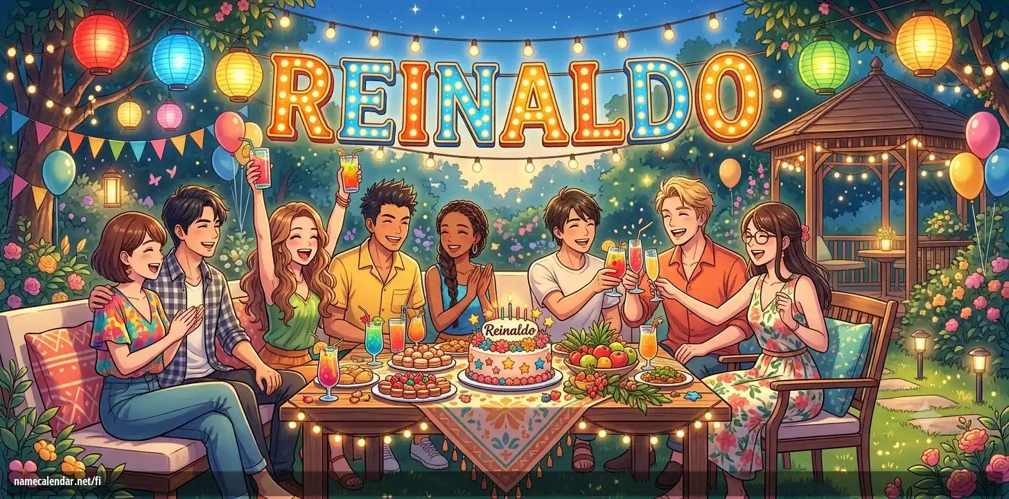 Nimipäivän ja nimen juhliminen - Reinaldo