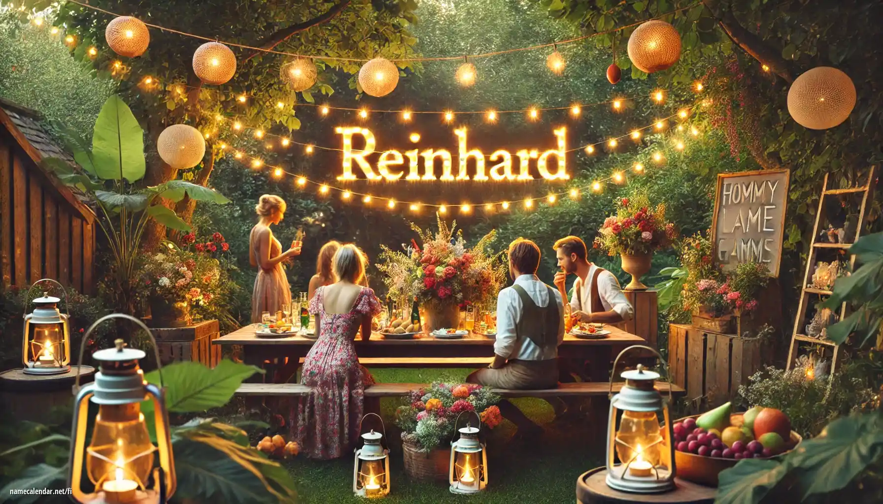 Nimipäivän ja nimen juhliminen - Reinhard