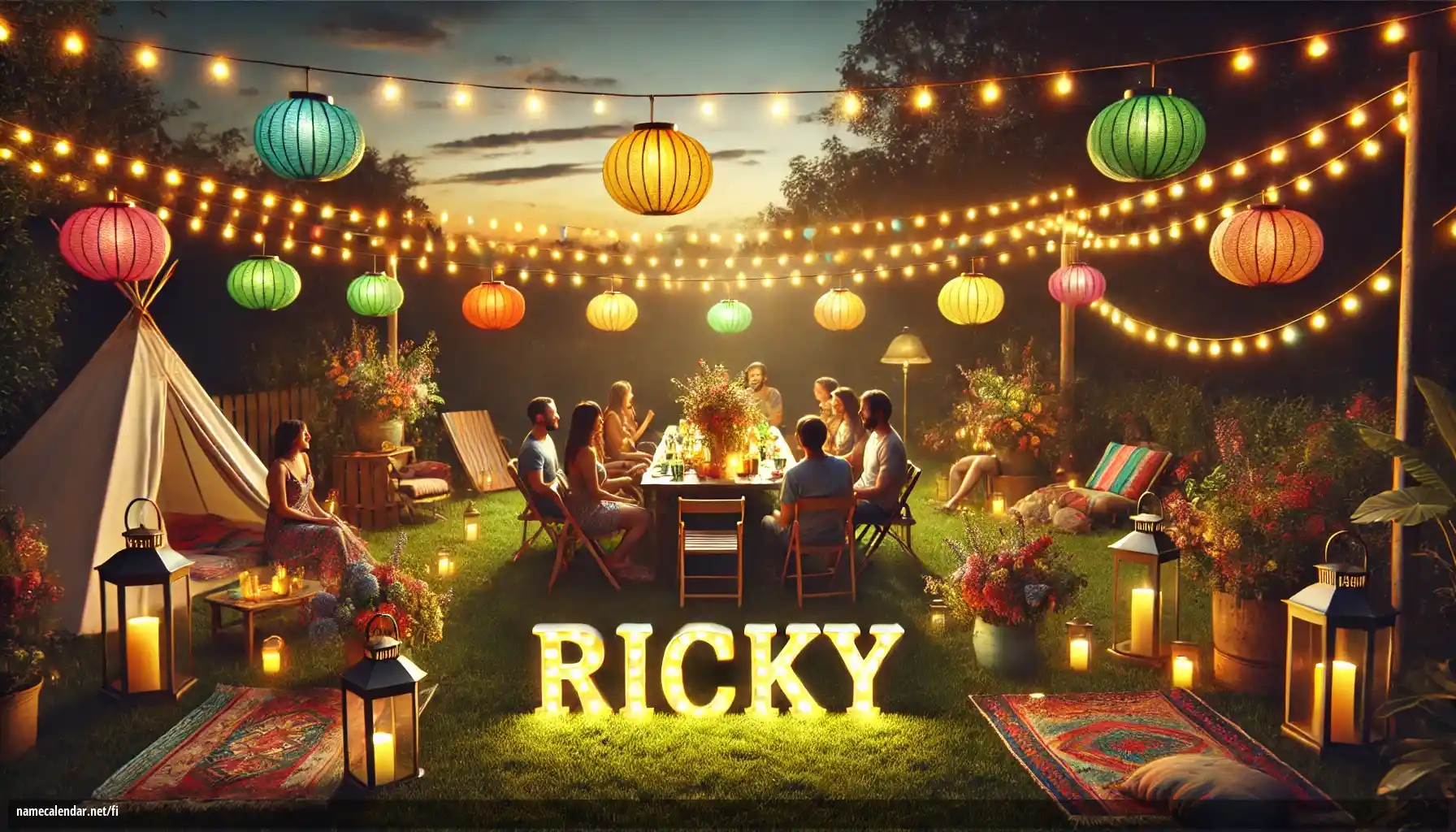 Nimipäivän ja nimen juhliminen - Ricky