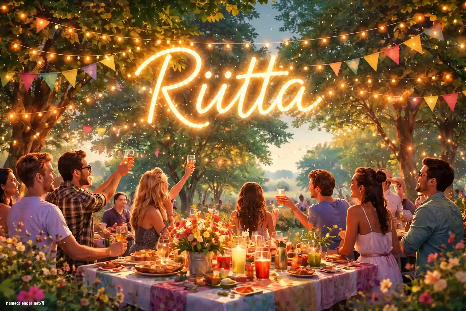 Nimipäivän ja nimen juhliminen - Riitta