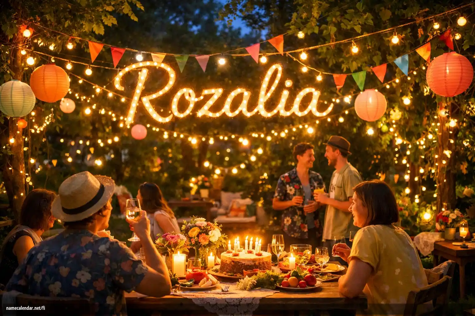 Nimipäivän ja nimen juhliminen - Rozalia
