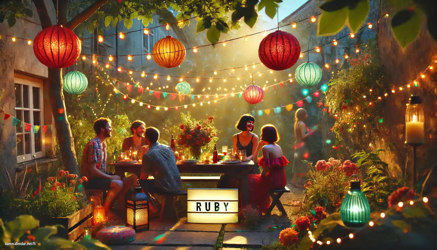 Nimipäivän ja nimen juhliminen - Ruby