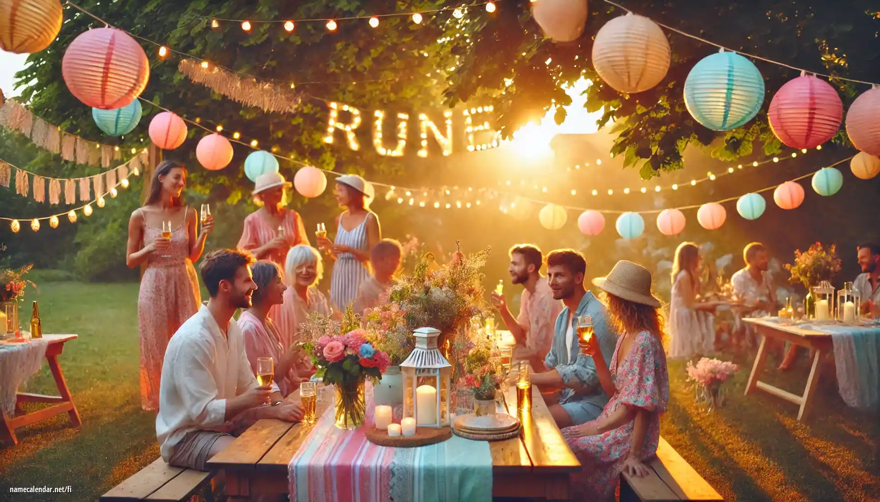 Nimipäivän ja nimen juhliminen - Rune