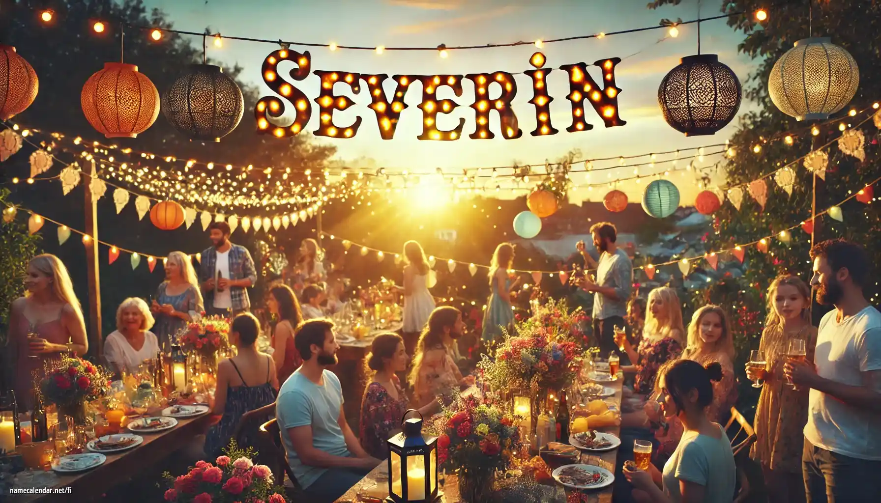 Nimipäivän ja nimen juhliminen - Séverin