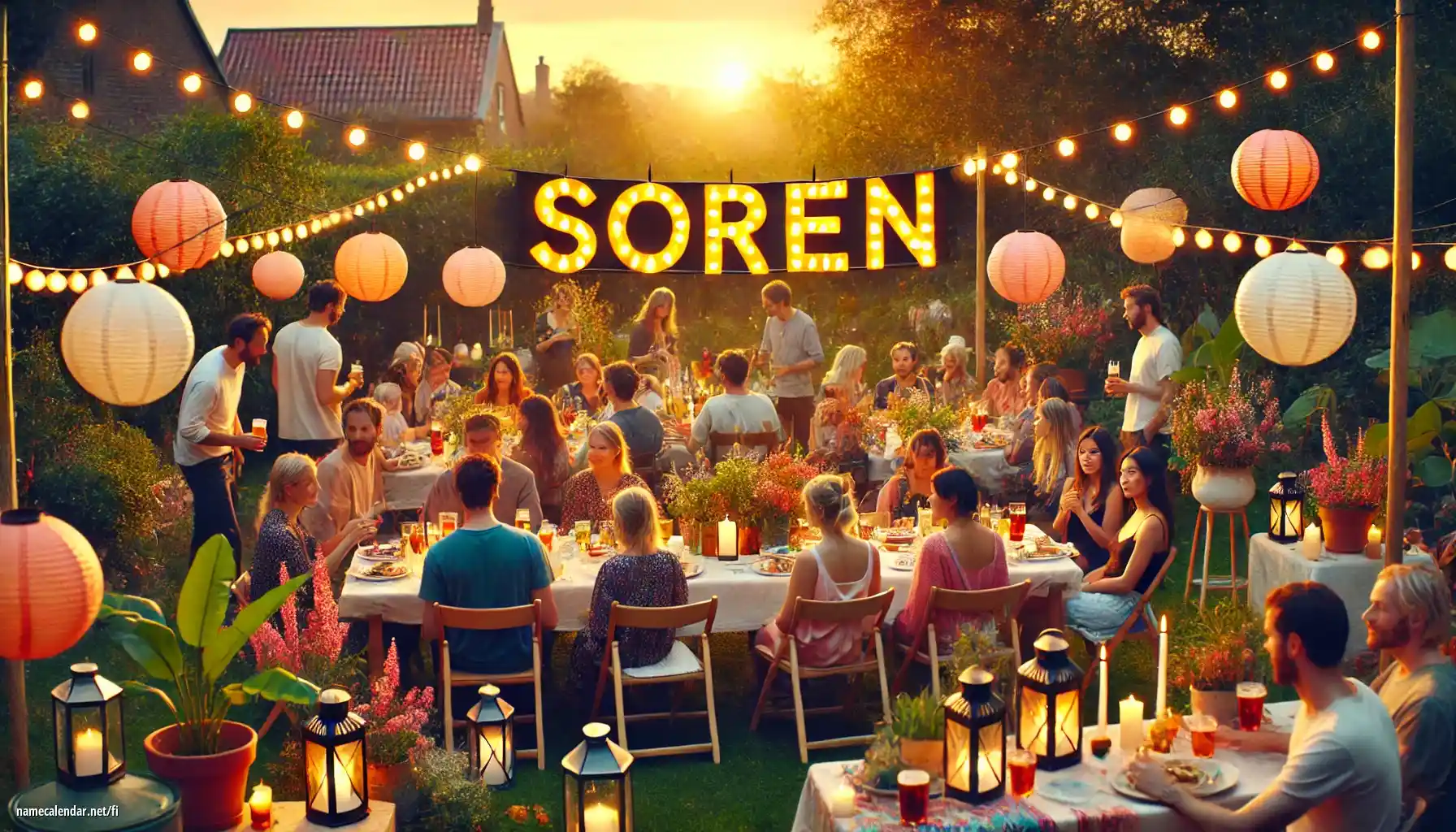 Nimipäivän ja nimen juhliminen - Sören