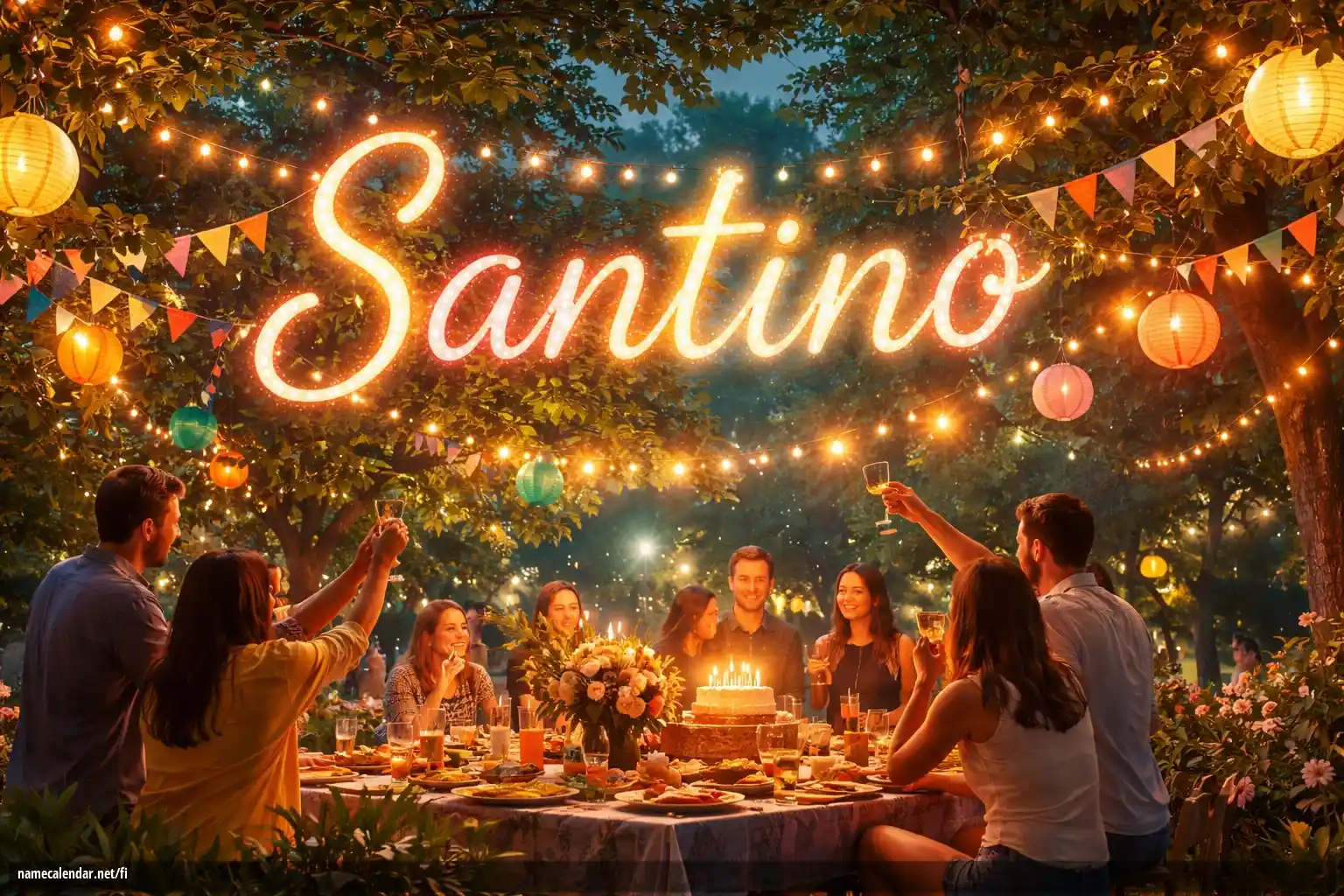 Nimipäivän ja nimen juhliminen - Santino