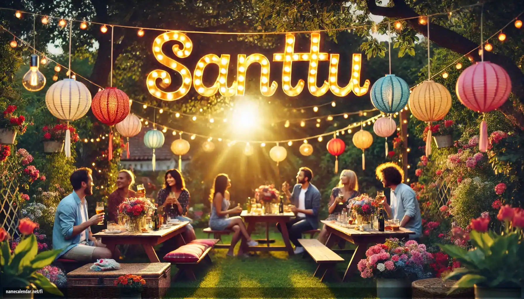 Nimipäivän ja nimen juhliminen - Santtu