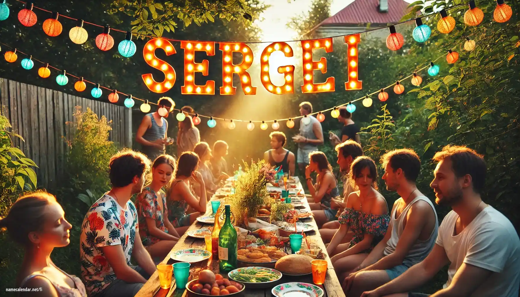 Nimipäivän ja nimen juhliminen - Sergei