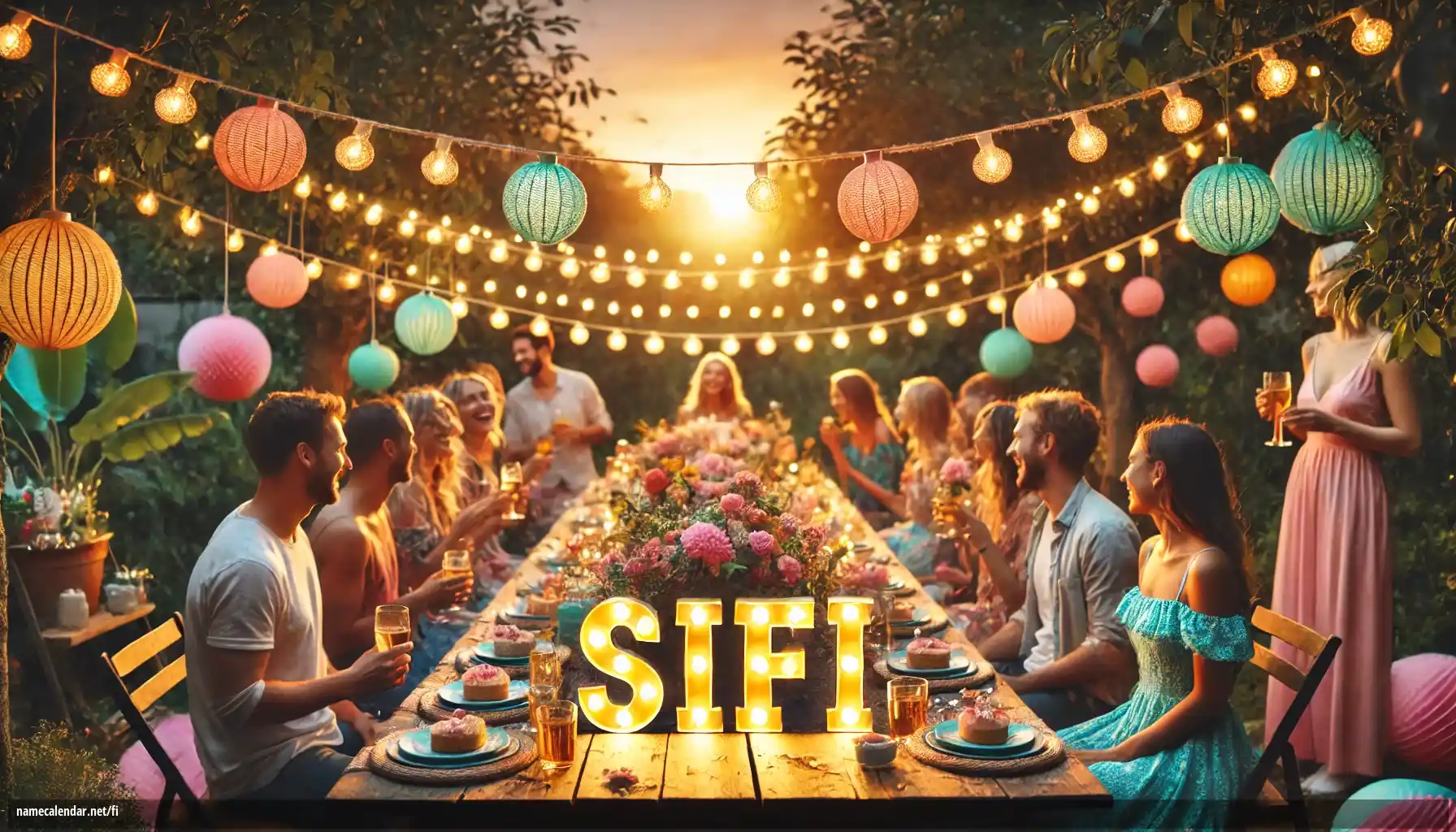 Nimipäivän ja nimen juhliminen - Sifi