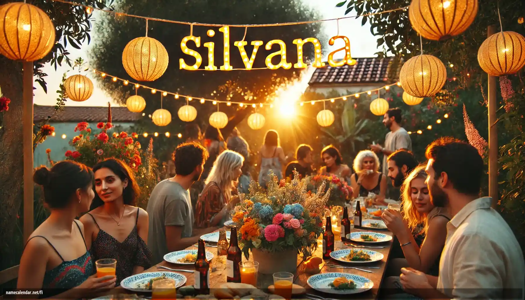 Nimipäivän ja nimen juhliminen - Silvana