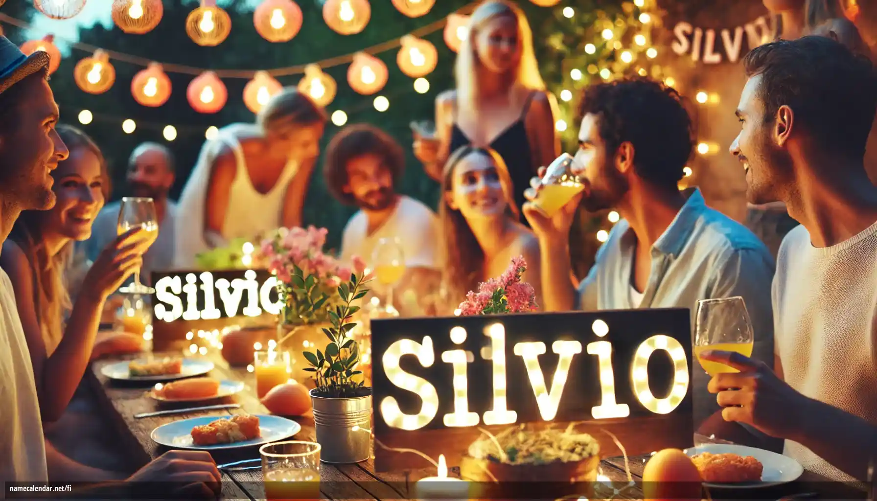 Nimipäivän ja nimen juhliminen - Silvio