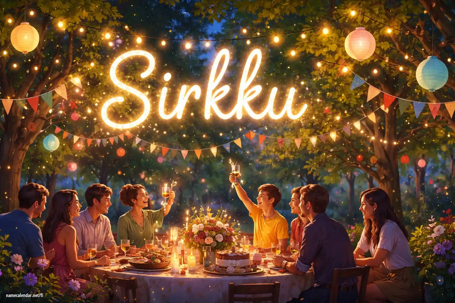 Nimipäivän ja nimen juhliminen - Sirkku